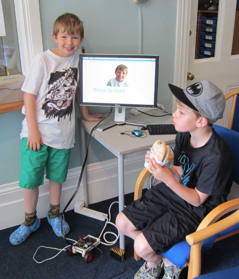 Crew photo from Joe's Robot challenge 2017