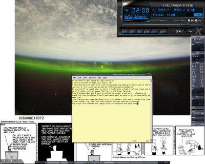 desktop image with combined images