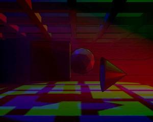 volumetric lighting with toon edges