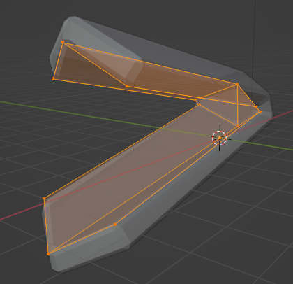 blender screenshot modelling dragon-head with solidify modifier