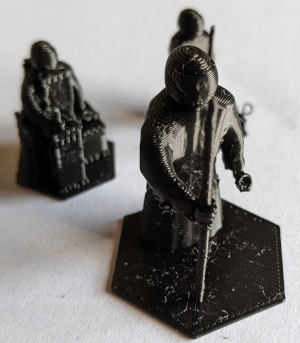 3D printed monk x3