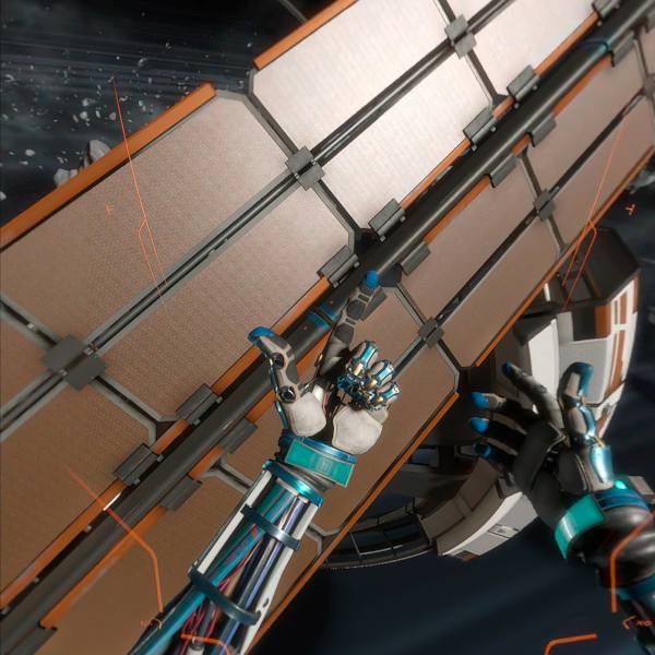 Lone Echo VR screen shot - nice hands