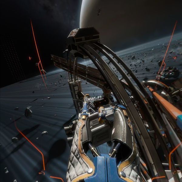 Lone Echo VR screen shot - nice legs