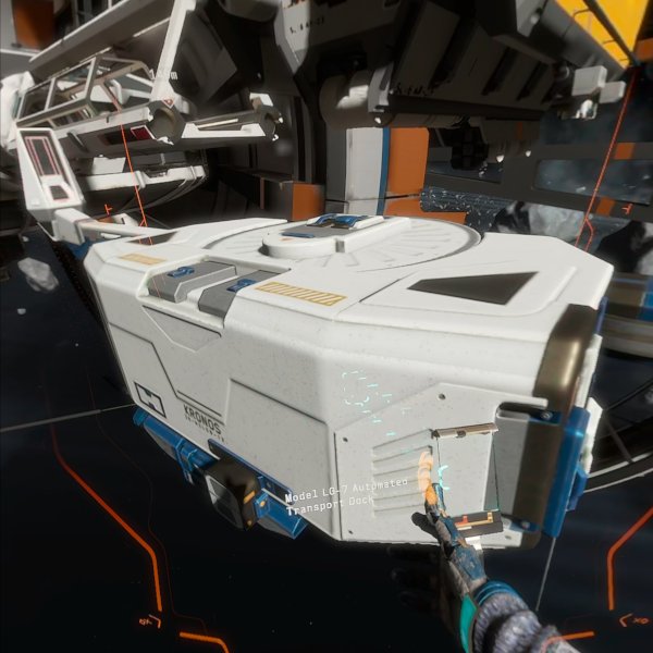 Lone Echo VR screen shot - reaching out