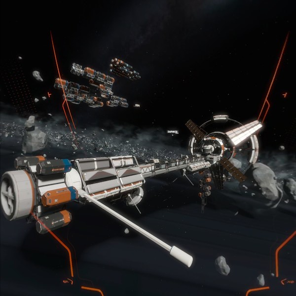 Lone Echo VR screen shot - what a big ship you have