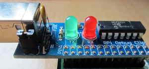 Raspberry Pi Debug Clip close up