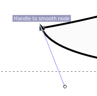 Inkscape collapsed Nodes