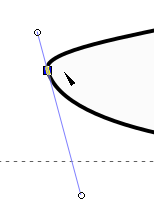 Inkscape uncollapsed Nodes