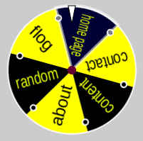 wheel of destiny configured with jumpstation page names/areas