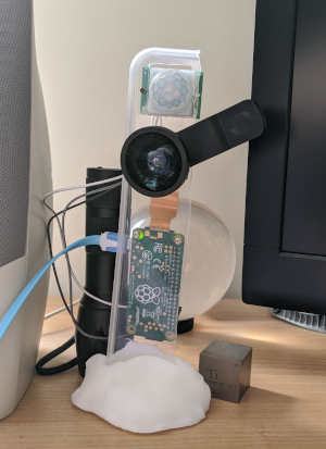 pi zero camera in situ