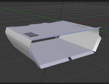 3d render highlighting auto smooth shading set to 30