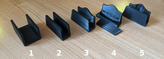 3D webcam cover iterations x5