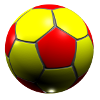 thumbnail of the football 3d blender high-res experiment